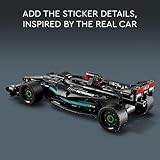 LEGO Technic Mercedes-AMG F1 W14 E Performance Pull-Back Car Toy, Vehicle Building Set for Boys and Girls, Mercedes Race Car Toy Model, Gift for Kids Ages 7 and Up, 42165 - Image 4