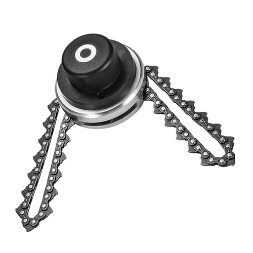 庭の草刈り機ヘッドアルミ芝刈り機チェーントリマーヘッドガーデン農業電動工具部品刈払機スペアパーツ