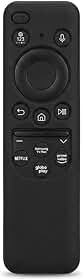 Samsung Capa de Silicone para Controle Remoto BN59-01432A Compatível com TV Samsung CU7700, CU8000 (Preto)