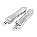 INNOGLOW Motorcycle Foot pegs Footrest footpegs Chrome Pirate Spike Male Mount Footpegs For Harley Davidson Softail Sportster Dyna Touring