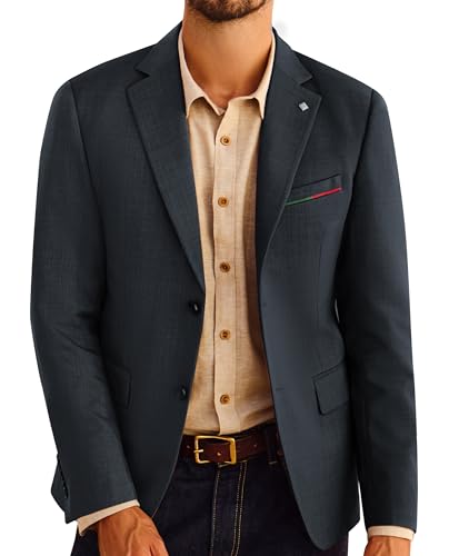 Blazer léger homme veste décontractée chic deux boutons