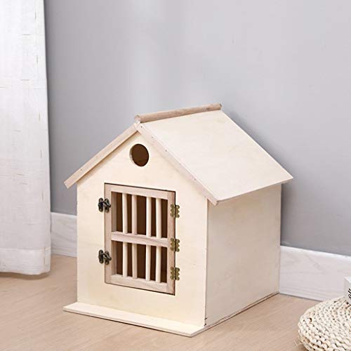 Wooden Pigeon Cage Pet House Cat House, Small Environmental Protection, No Smell, Indoor Balcony (Color : Style 2)