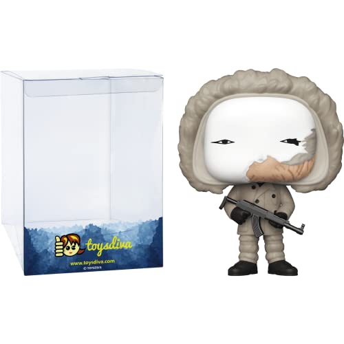 Safin [From No Time To Die]: P O P ! Movies Vinyl Figurine Bundle With 1 Compatible 'Toysdiva' Graphic Protector (1013-50158 - B)