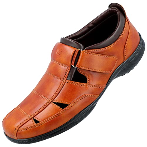 Image of WALKAROO mens Wf6255 Fisherman Sandal