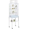 Yaheetech Vogelhuis voor kanarievogels, vogelhuisje, vogelkooi, vogelkooi vogelboer 92 cm hoog