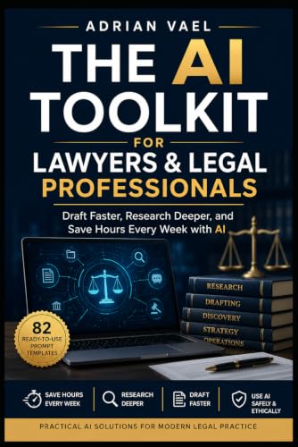 The AI Toolkit for Lawyers & Legal Professionals: Draft Faster, Research Deeper, and Save Hours Every Week with AI (The AI Toolkit Professional Series)