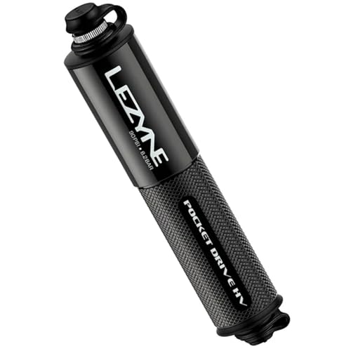 Pompe à main HV LEZYNE Pocket Drive HV mini gonfleur pneu VTT et vélo de ville