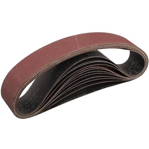 STEBRUAM Sanding Belt 50 x 686 mm,12PCS 240 Grit