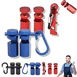 Tall Stair Gauges Set for Framing Square, Hexagonal Stable Lock with Holder & Hook for Carpentry & Circular Saw Guide, Speed Square Holder-Metal Stair Stringer Layout Tool, Anti-Wobble (2Pcs-C)