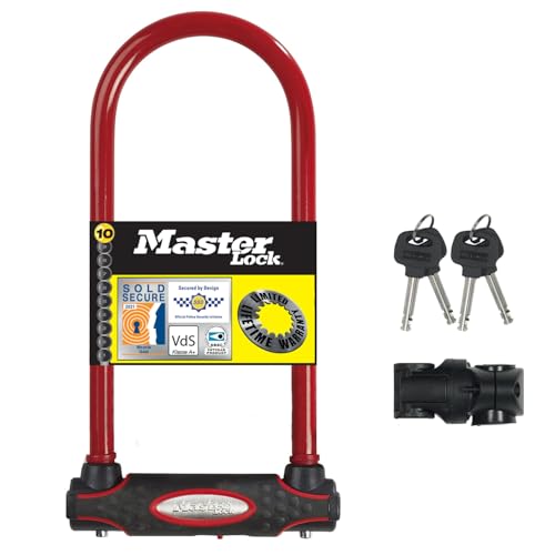 Lucchetto A Catena Per Bici Master Lock - Chiave, Supporto Trasporto, Per Bici Elettriche, Mountain Bike E Strada - Foto 5