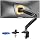 ErGear 13 to 49 inches Single Monitor Mount for Ultrawide Screens,Heavy Duty Single Monitor Arm,S...