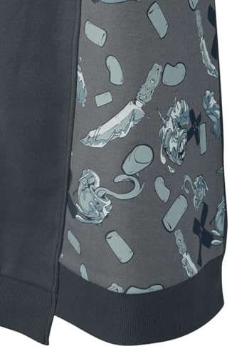 Miniabito Di Red By Emp - Jumper Dress With Asymmetrical Cut - S A Xxl - Donna - Grigio Scuro - 3