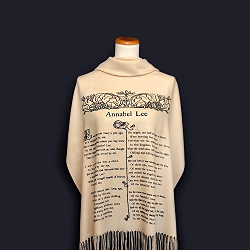Annabel Lee By Edgar Allan Poe Shawl Scarf Wrap #TOP1