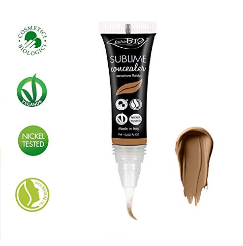 PUROBIO - Correttore Liquido Sublime - Tonalità 05 - Biologico, Vegan, Senza Glutine, Nickel Tested, Made in Italy