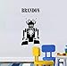 Produktbild Wandtattoo Roboter Vinyl Wand Aufkleber Wand Kunst Abziehbilder Angepasst Geschenk Wohnzimmer Schlafzimmer Dekoration Tapete 30X60Cm