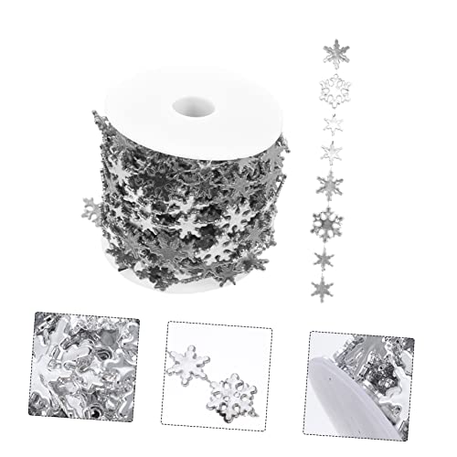 Guirnalda de cuentas de Navidad con cadena decorativa resistente MAGICLULU 4