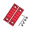 Gotical Combo of 5 Slots & 7 Slots M-Lock Rail Picatinny Rail Section Adapter Super Value Pack M-Lock with Set of Screws ML0K Picatinny Accessory Rail (Pack of 8 - Slots, Trigger & Attachment)