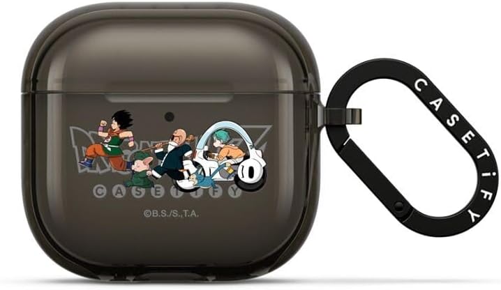 CASETiFY AirPods Pro (1st/2nd Gen) Case with Ring [Dragon Ball Colab] - Super Saiyan Goku - Black