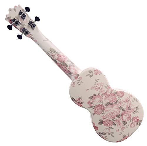 Classic Cantabile BeachBuddy Desert Rose Ukulélé Soprane ABS - Les Beatles, Paul McCartney, John Lennon, RIngo Starr, George Harrison Classic Cantabile BeachBuddy Desert Rose Ukulélé Soprane ABS – Image 4