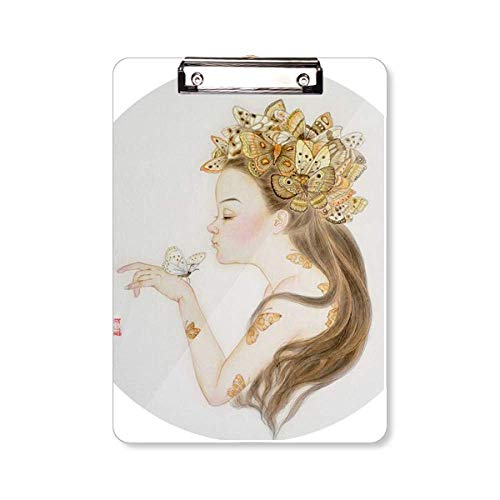Presse-papiers A4 Peinture Papillon Chinois pour bureau et calligraphie