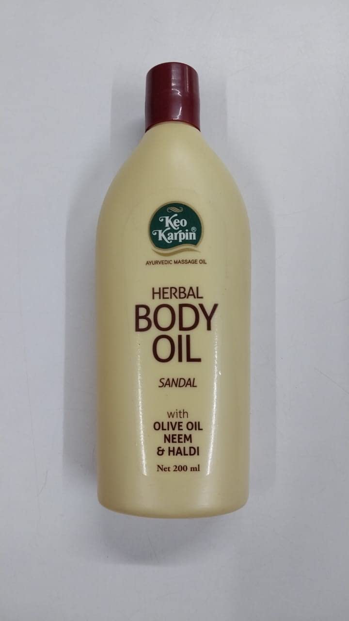 Buy KEO KARPIN AYURVEDIC BODY OIL [200ml] Online at Low Prices in India