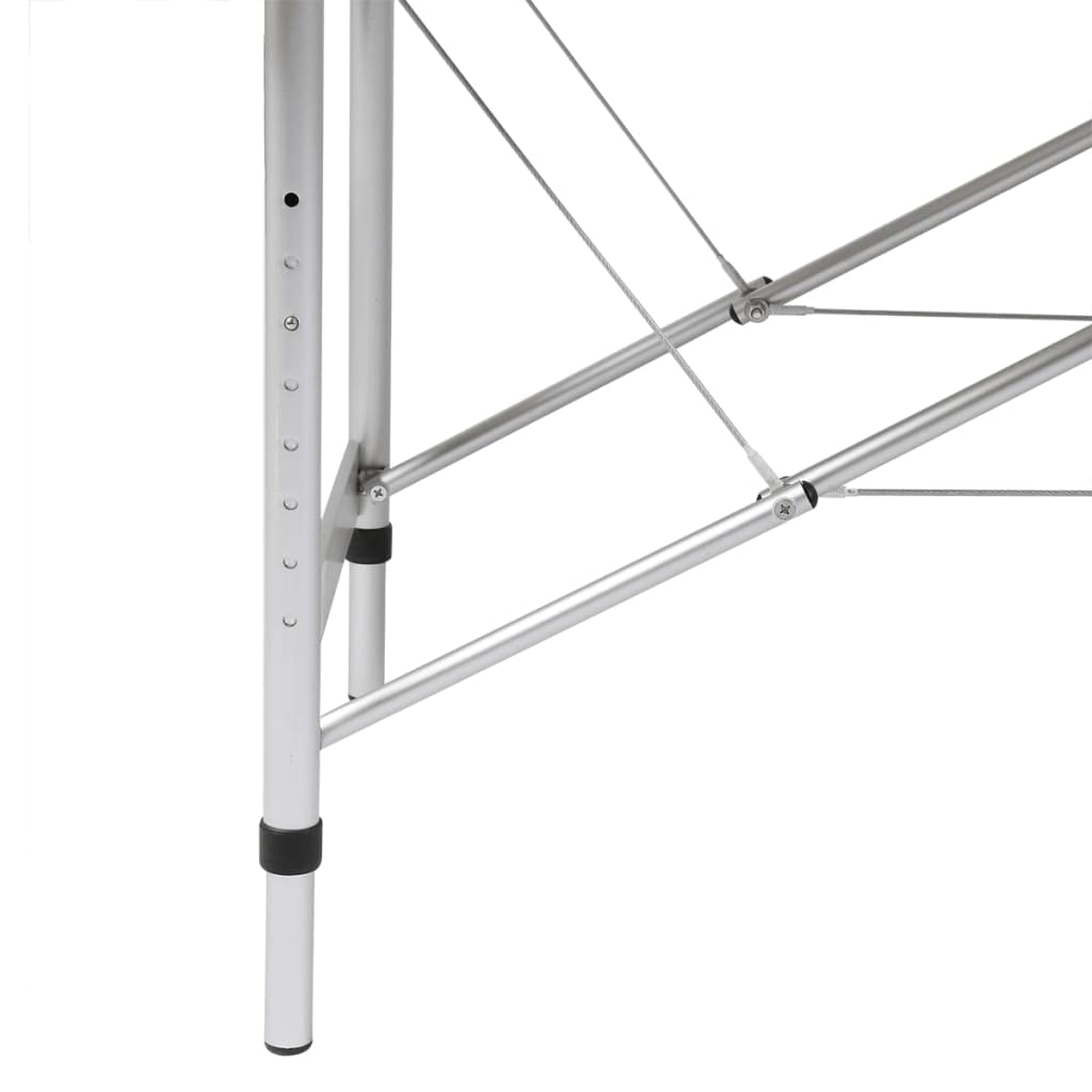 Table de Massage Pliable Blanc crème 2 Zones Cadre en Aluminium,Santé & beauté,Hygiène personnelle,Massage & Relaxation,Tables de Massage,13.5 kg-110085