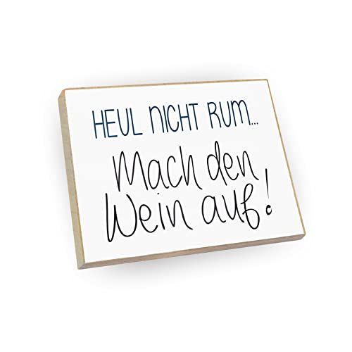 wood and color - Kühlschrankmagnet Cover