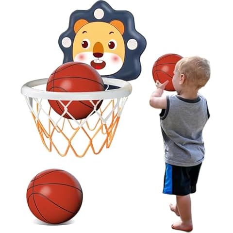 Toddlers Basketball Hoop Indoor, Adjustable Height Indoor Mini Basketball Hoop for Toddlers Kids Boys Bedroom Toddler Kids Toys Toys for 3 + Year Old Cover