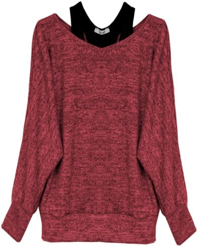 Bild von Van Der Rich ® - Oversize Oberteile Tshirt/Pullover (2 Stück) - Damen XL