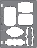 Fiskars 01-005266 Bracket and Journal Shape Template, Color May Vary