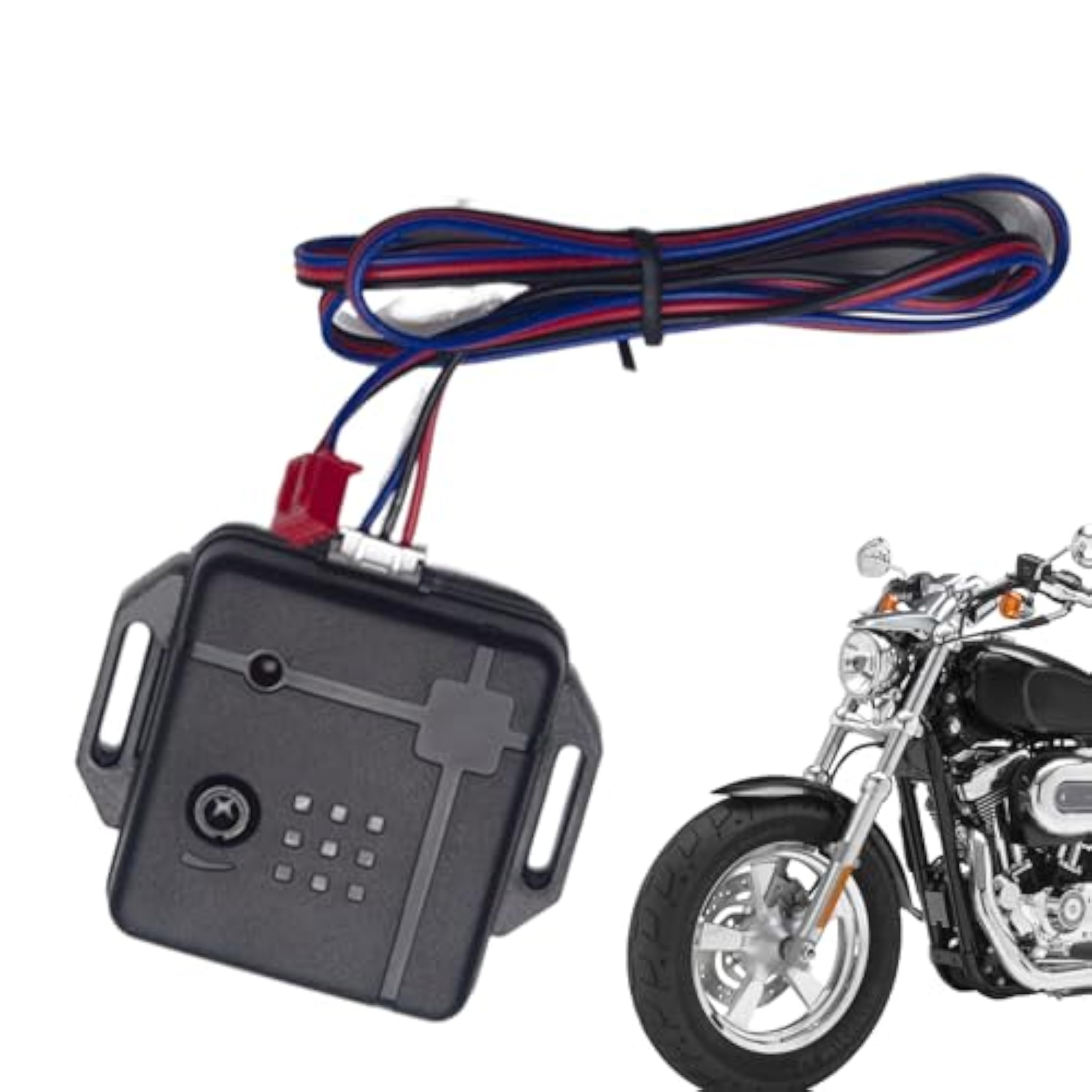 Alarma Coche – Sensor Vibración Auto, Antirrobo Impermeable | Detector Vibración & Inclinación para Coche, Moto, Vehículo Eléctrico | Accesorio Universal, Seguridad Hogar