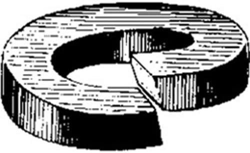 3/4" Grade 5 Spring Type Lock Washer Zinc