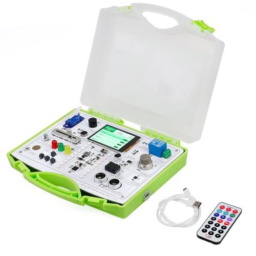 ELECROW Kit tout-en-un pour Pico 2 RP2350 : 17 capteurs, 21 leçons et tutoriels en ligne sur une seule carte