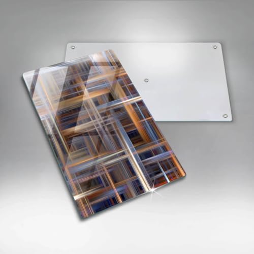 Planche à découper en verre Wallfluent 30x52cm pour protéger le plan de travail de la cuisson - 6