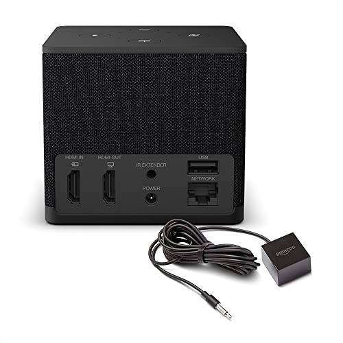 Image of Fire TV Cube with Amazon IR Extender Cable