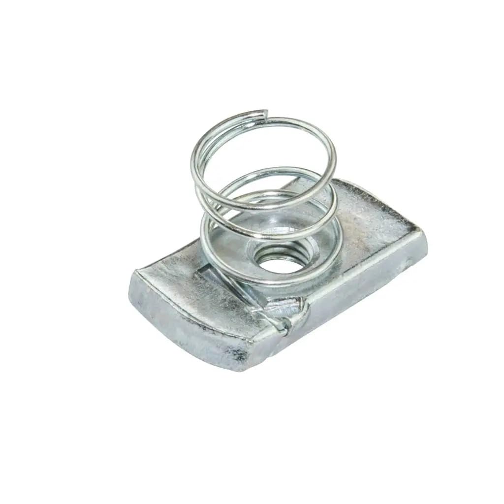 Electrical Galvanised Steel Channel (Strut) & Accessories (M8 Short Spring Zebs (Pack of 10)) — image 1