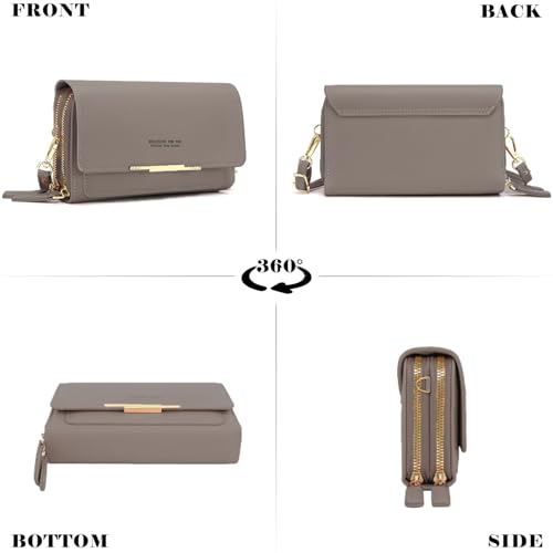 Small Cell Phone Cross Body Bags for Women,Mini Women's Shoulder Wallets2