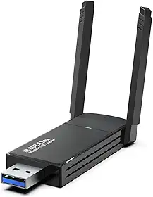 Adaptador Usb Wifi Wireless Dual Band Ac1200 5ghz e 2.4ghz 1200mbps Duas Antena