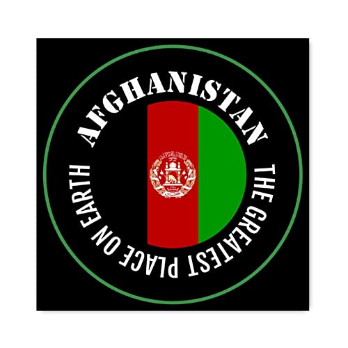 Drapeau Afghanistan Evans1nism, souvenir en bois idéal pour décorer une chambre