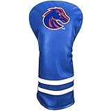 Team Golf NCAA Boise ST Vintage Driver Headcover - Printed Team Golf NCAA Vintage Driver Golf Club Headcover, Form Fitting Design, Retro Design with Fleece Lining for Extra Club Protection