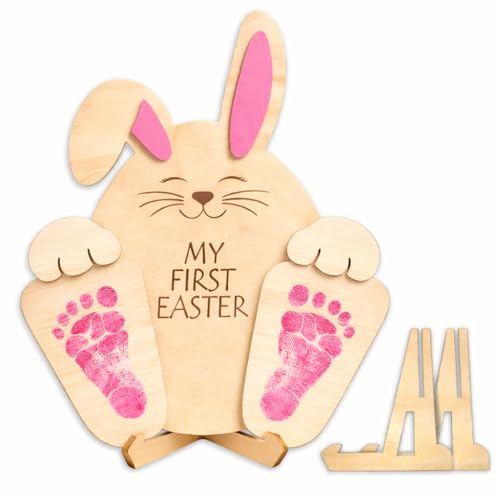 Baby's First Easter Footprint Or Handprint Sign