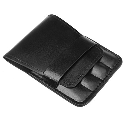 Pinças de sobrancelha de aço inoxidável da Frcolor, 4 peças, com pontas finas de faca reta para sobr