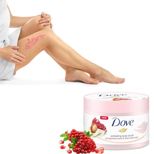 Dove Body Scrub — Crushed Cherry & Chia Milk, 444 ml - View 4