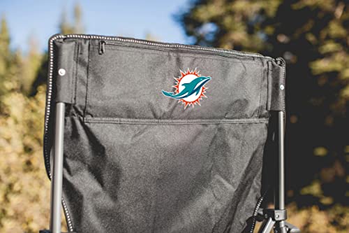 Image of Picnic TIME NFL Unisex-Adult NFL Outlander Folding Camping Chair with Cooler, Heavy Duty Beach Chair