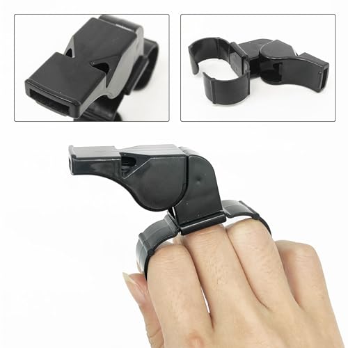 TSHAOUN 4 Pezzi Fischietto Arbitro, Fischietto con...