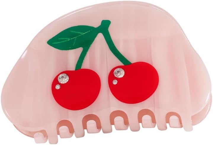 Cherry Claw Hair Clip (Pink)