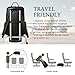 Shrrie Leather Laptop Backpack for Women with 17 inch Computer Backpack Purse for Travel College Work