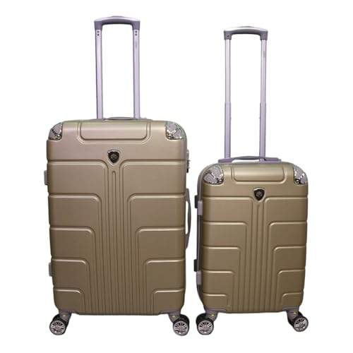 Set de 2 Maletas 26' y 18' Pulgadas, Ruedas Con Tecnologia 360°, Candado Numérico, Asa Ajustable 3 Niveles, Amortiguadores De Uso Rudo, Protección...