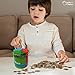 Save Spend Share Money Jar | Three-Part Money Tin Teaches Kids Financial Management - Deposit Coins and Bills
