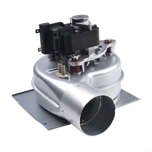 Ventilador del ventilador de la chimenea, 35w Sistema del ventilador de la chimenea 220V Motor sin escobillas, reforzador de calor versátil, resistencia a altas temperaturas de poco ruido